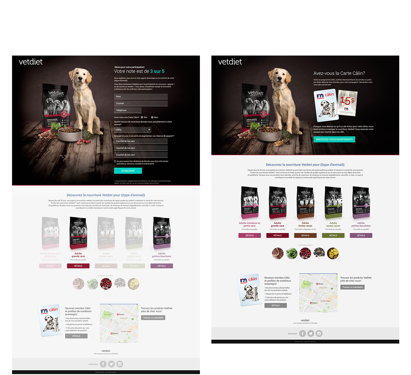 VetDiet - Microsite - Product Pages